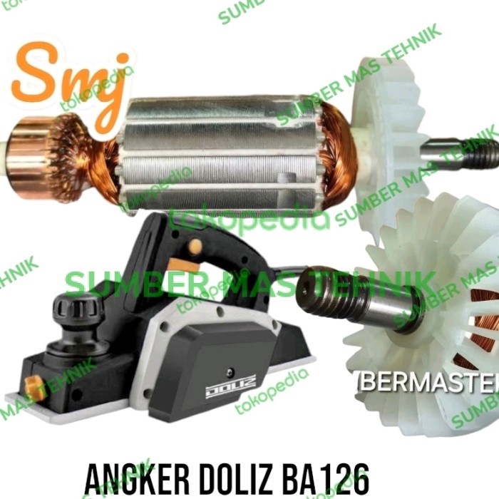 TERBARU angker ba126 doliz armature ba 126 rotor mesin serut kayu ba126 doliz
