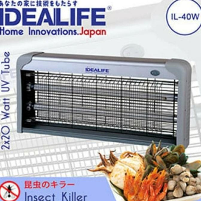 Idealife Insect Killer Il 40W Ori - Lampu Perangkap Nyamuk Lalat Besar