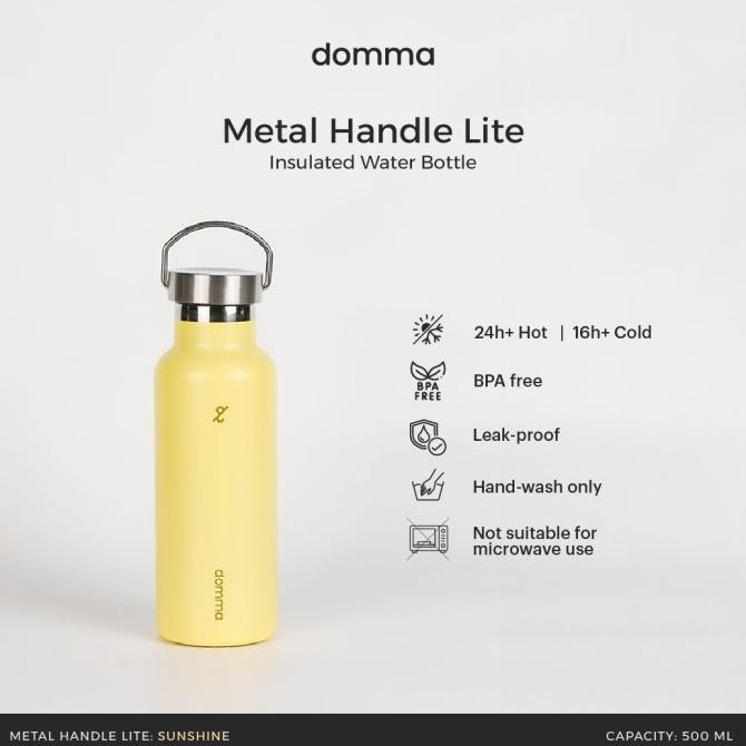 [Domma] 500 ml Botol Minum Termos Stainless Tumbler Kopi