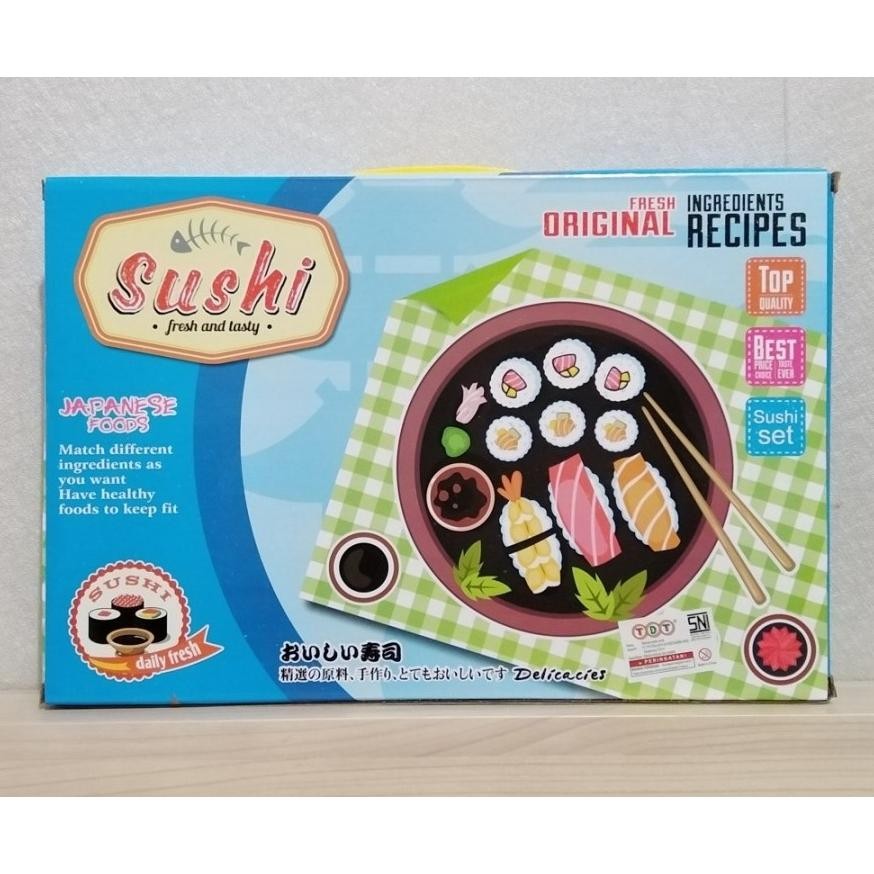 Mainan Sushi Set Fresh and Tasty Sushi Daily Fresh