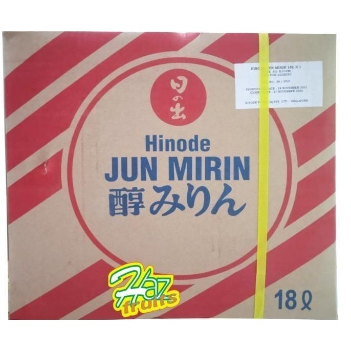 

Hinode Jun Mirin karton 18 liter