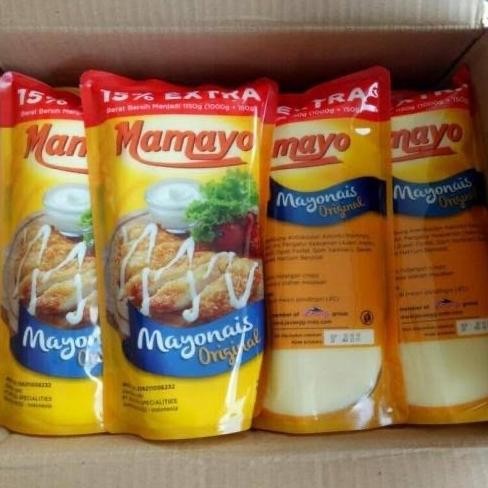 

Mamayo Mayonaise Mayones Mayonais 1kg 1karton (isi 12pack)