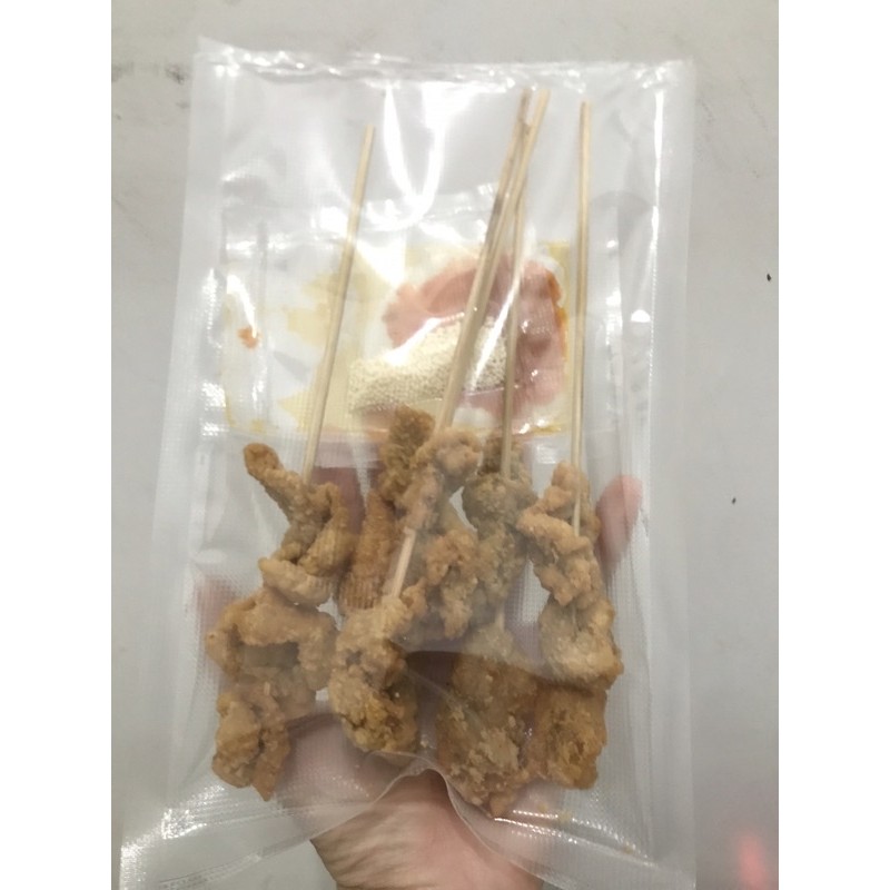 

Sate Kulit Crispy