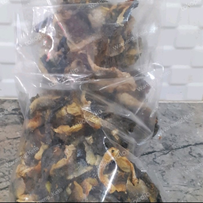 

KERUPUK KULIT IKAN MENTAH - RAMBAK IKAN SALMON DAN IKAN PATIN MENTAH