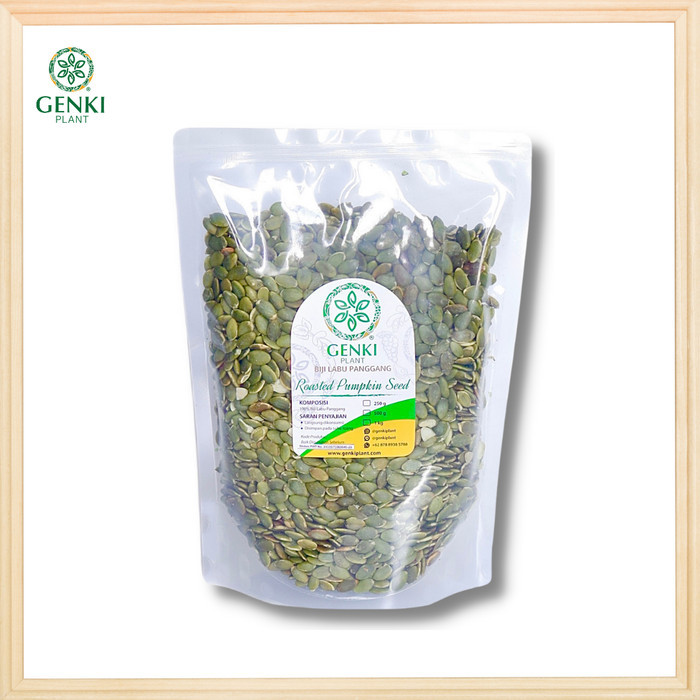 

ROASTED PUMPKIN SEED / BIJI LABU PANGGANG - 1 KG