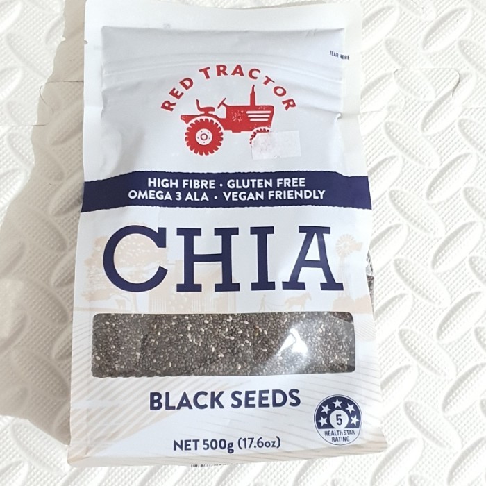 

CHIA BLACK SEEDS 500GR / SUPER HEALTHY FOOD