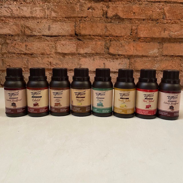 

Toffieco Pasta / Tofico / Toffico / Perisa / Pewarna / Bahan Kue