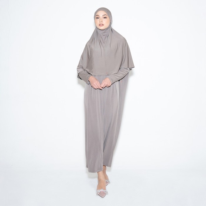 Hameeda - Sahar Batwing Dress Loose Jersey Dress Busui