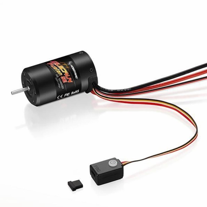 COMBO HOBBYWING QUICRUN FUSION SE BRUSHLESS SENSORED 1200KV 1800KV