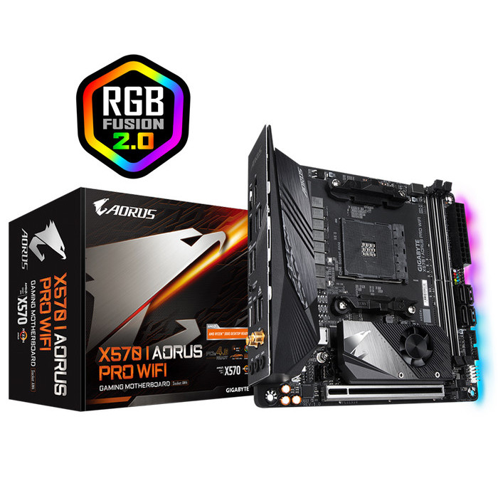 BISA GOSEND GIGABYTE X570 I AORUS PRO WIFI (REV. 1.0) SOCKET AM4 MOTHERBOARD AMD TERLARIS