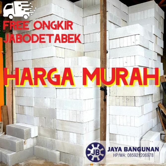 HEBEL BATA RINGAN 1 DO 7.5cm / 10cm FREE ONGKIR JABODETABEK