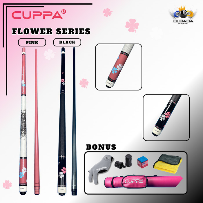 CUPPA Flower Stik Billiard Carbon / Stick Play Billiard / Stik Billiard