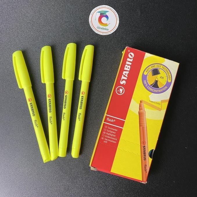 

cusss order] Highlighter Textliner STABILO BOSS Flash Kuning