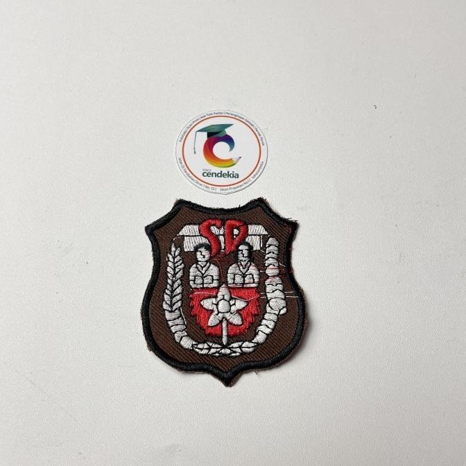 

Ready stock] Badge Patch Emblem Kantong SD SMP SMA Bordir