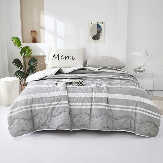 Murah Informa 240X210 Cm Bed Cover Microfiber Xylo