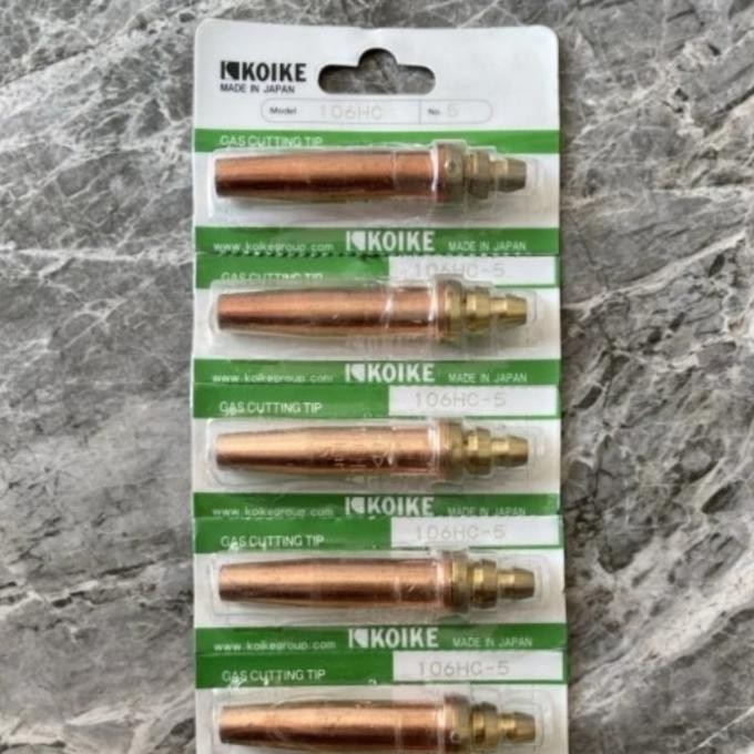 

Promo KOIKE 106HC Cutting tip no 5 LPG original COD