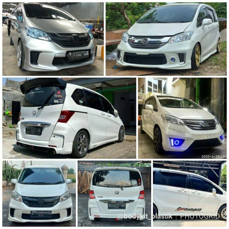 Bodykit Full Bumper Honda Freed Mugen Hybrid Axis Style