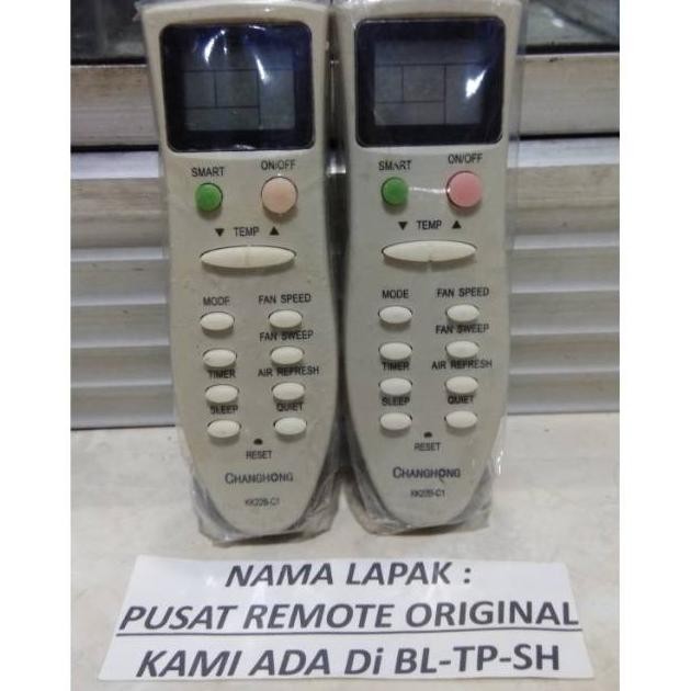 Qa04 Remote Remot Ac Changhong Kk22Bc1 Original Asli Bekas Second