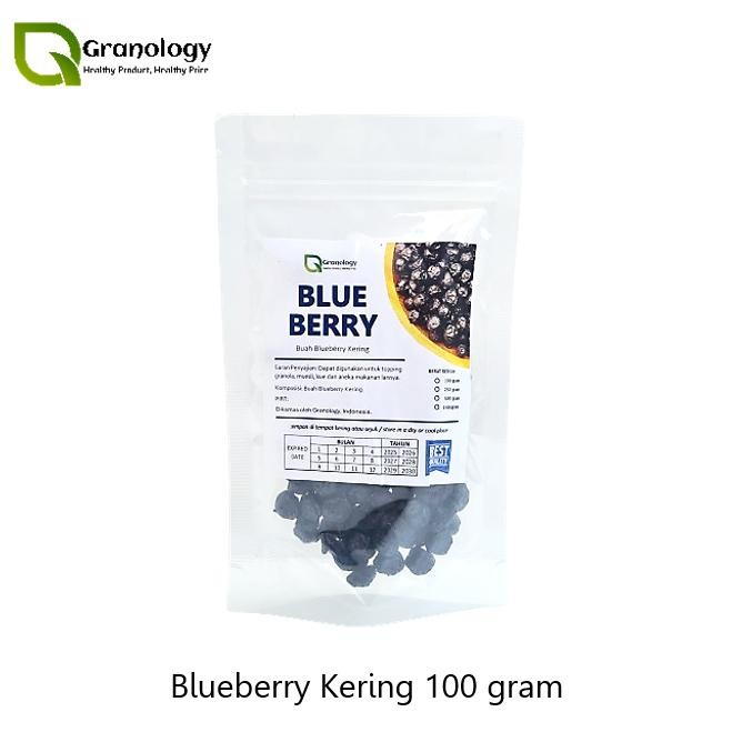

Dried Blueberry / Blueberry Kering (100 gram) by Granology