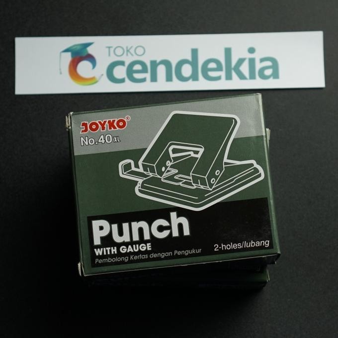 

,,,,,,,] Pembolong Kertas dengan Pengukur / Perforator / Punch / Joyko No.40xl