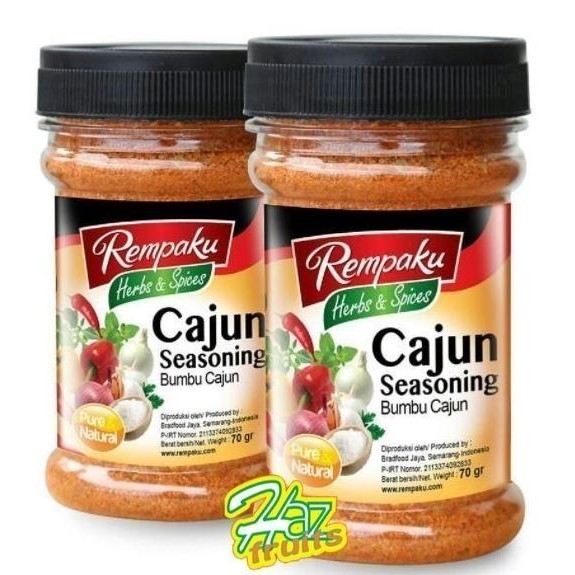 

Cajun Seasoning / Bumbu Masak Cajun / Rempaku 70gr