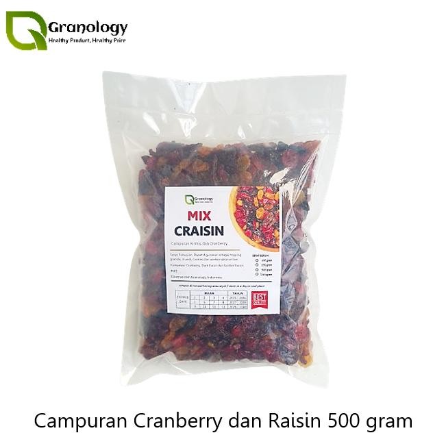 

Mix Craisin gram (, Dark Raisin & Golden Raisin) by Granology