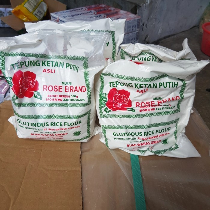 

HOT SALE! tepung ketan merk Rosebrand 500gr.