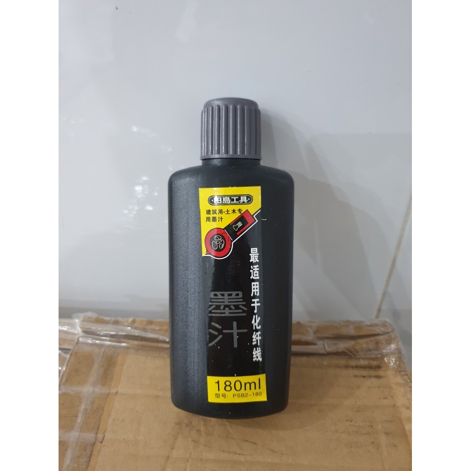 

TERBARU! Tinta Sipatan Hitam 180ml / Black Ink For Tajima 180ml Tinta Hitam