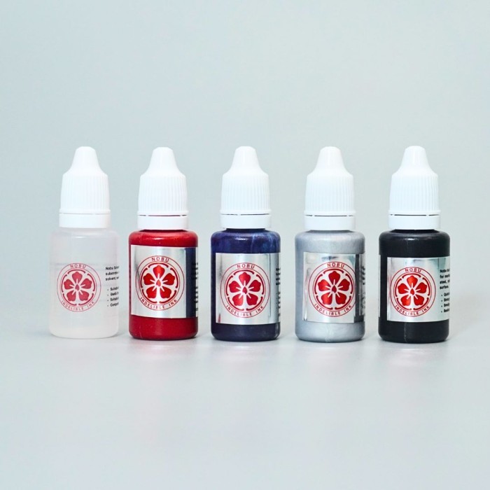 

Nobu Ink - Tinta Stempel Permanen Plastik Besi