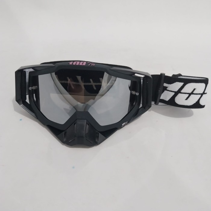 TERLARIS Kacamata Trail Cross Goggle 100 Percent Kacamata trail Aneka warna