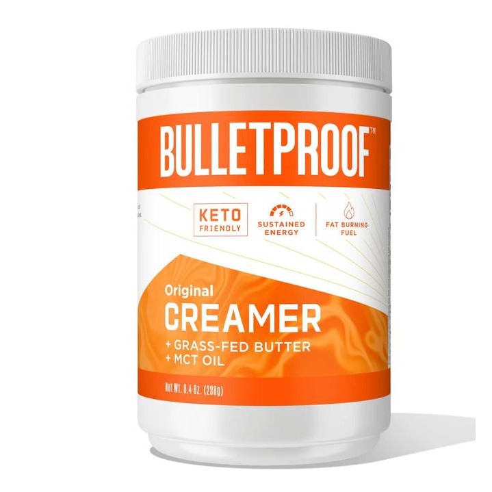 

Bulletproof Original keto coffee creamer grass-fed butter MCT oil ___chioma