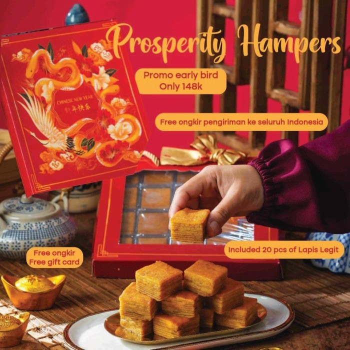 

Cny Hampers / Parcel Imlek / Parsel Sincia Chinese New Year Kue Kering Gercep