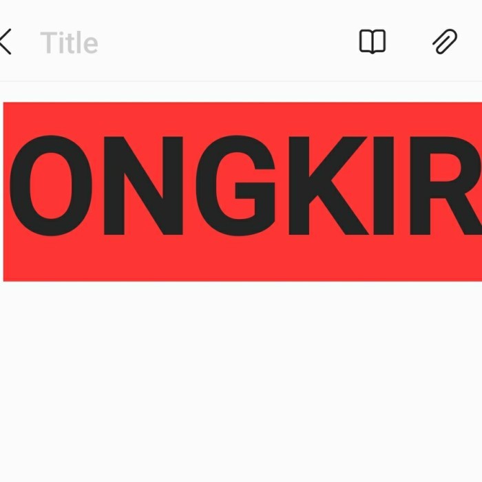 

Instalasi / Kirim Ready