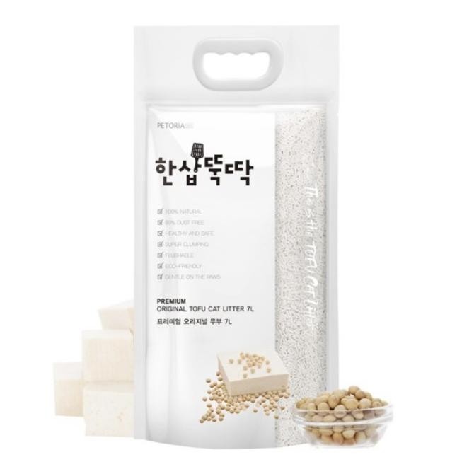 Murah Petoria Tofu Cat Litter Original Jumbo Pack 4.9Kg/7L