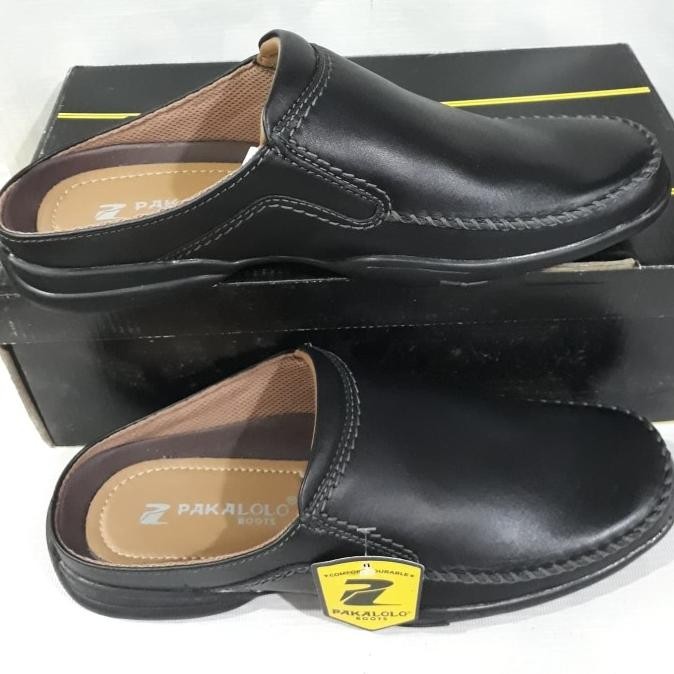 Sepatu Sandal Slop Pria Kulit Asli Pakalolo 868 Original Judge_Law