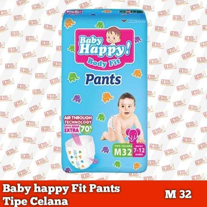 Baby Happy Pants M32 Popok Celana