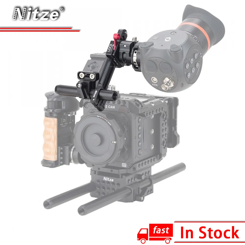 NITZE EVF MOUNT WITH NATO RAIL AND ARRROSETTE