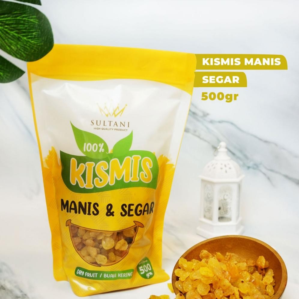 

Kismis Manis Golden Raisin Pum Oleh-Oleh Haji dan Umroh Camilan Manis Jumbo Simin Fresh Organik