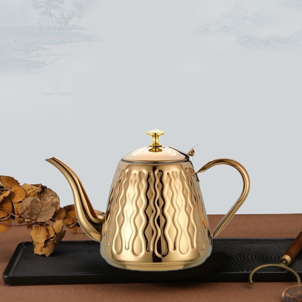 

ETRONIK IBNUNU Teko Teapot Air Teh Kopi Stainless Steel 1500ml with Filter - IB11