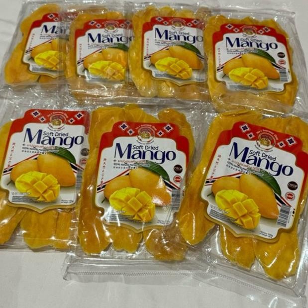 

SOFT DRIED mango manisan mangga THAILAND ( READY)