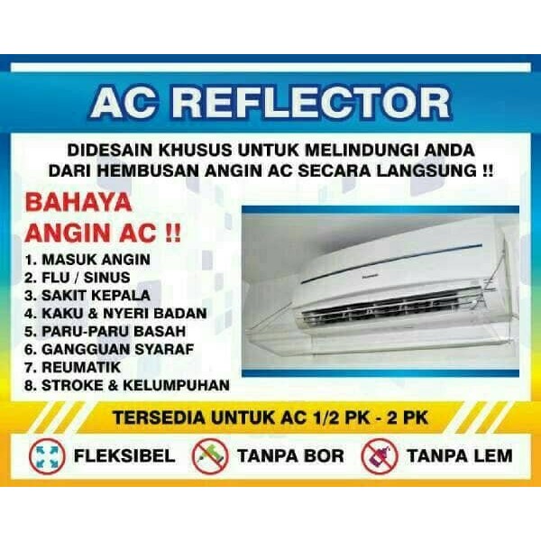 Termurah Reflector Ac / Talang Ac / Penahan Angin Ac
