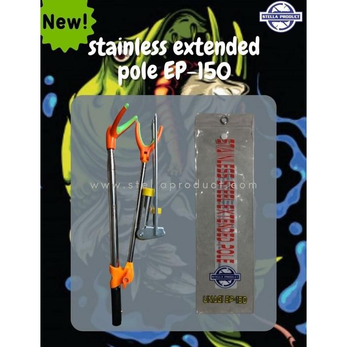 Trending CAGAK JORAN / TEGEK STELLA PRODUCT STAINLESS EXTENDED - UNAGI EP 150cm