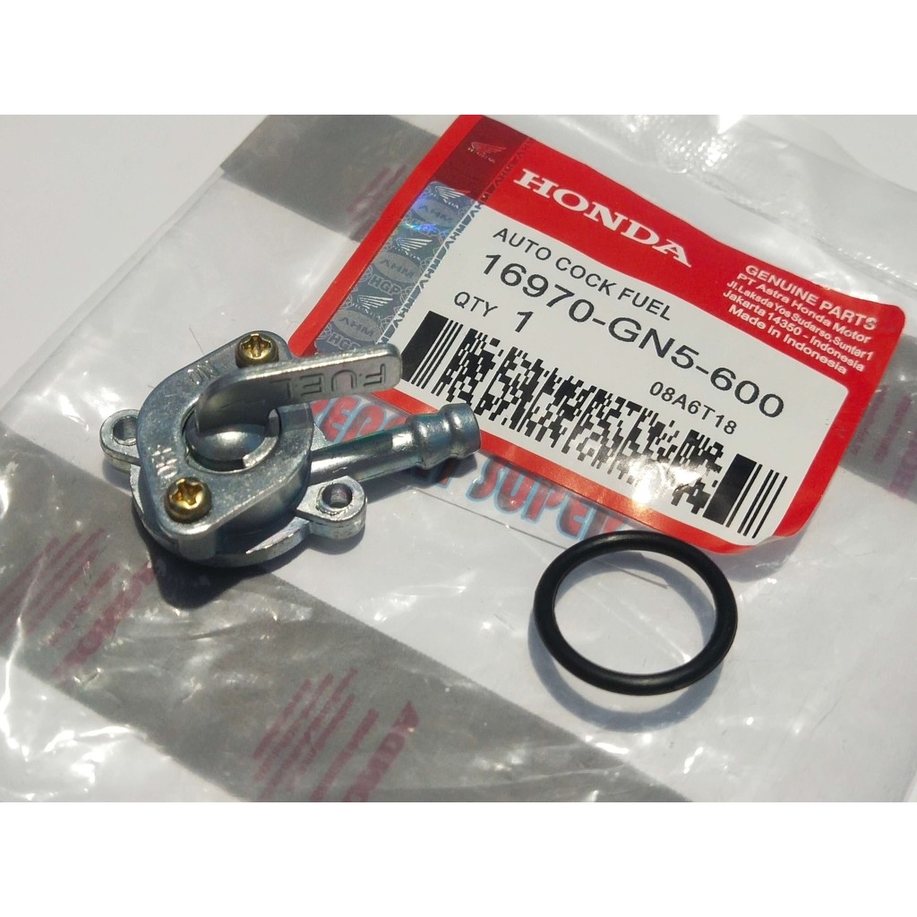 KRAN BENSIN SUPRA X PART GN5, KRAN BENSIN MOTOR HONDA SUPRA X