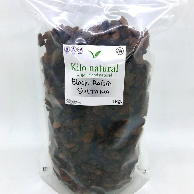 

B RAISIN SULTANA 1KG / KISMIS HITAM SULTANA 1KG