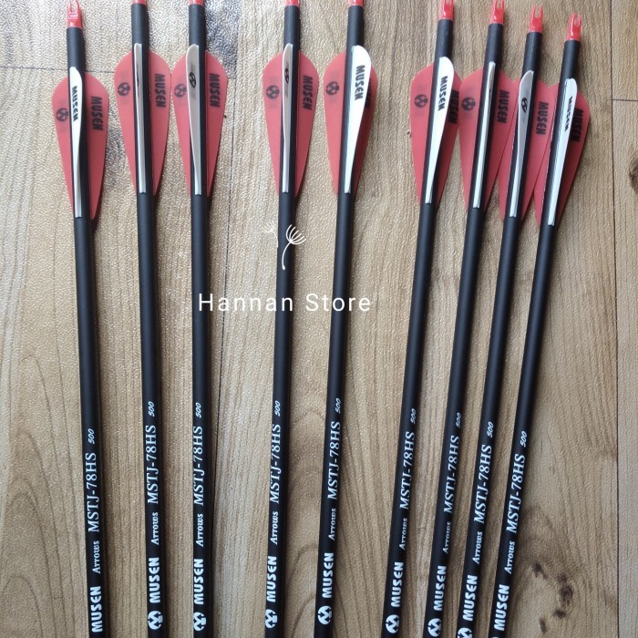 Arrow Musen Carbon 7.8 mm - Mix Carbon Arrow