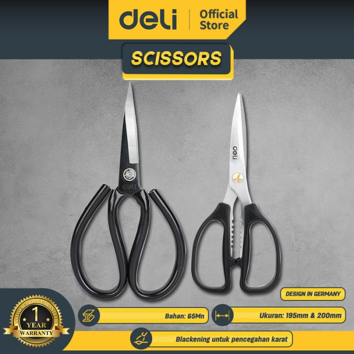 

Deli Gunting Tukang Serbaguna Ukuran Besar dan Tajam EDL261X