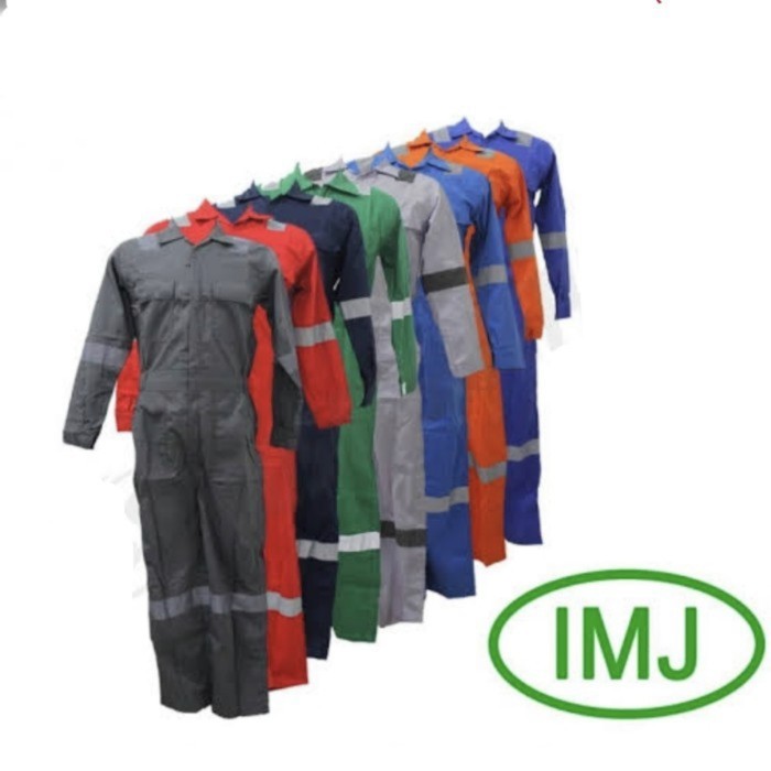 Wearpack safety baju kerja wearpack seragam merk imj