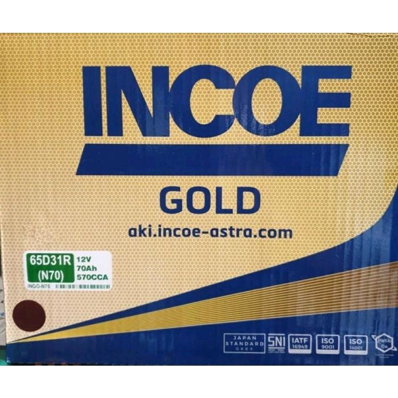 Accu / Aki Incoe Gold N70 (65D31R)