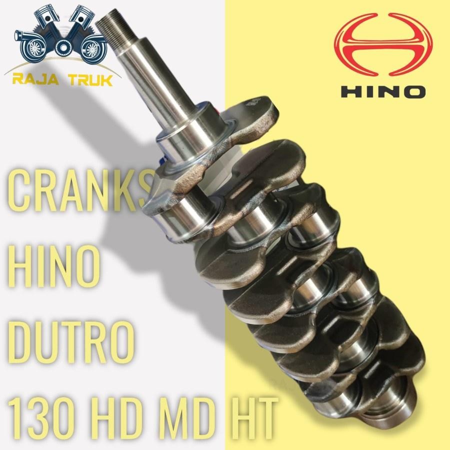 Crankshaft Hino Dutro 130 Hd Ht Dyna 130Ps Copotan Asli As Kruk