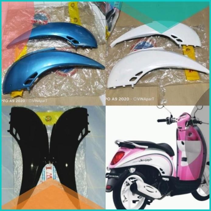 cover body Scoopy karbu kyt putih biru hitam violet merk win 07D35Z4 l